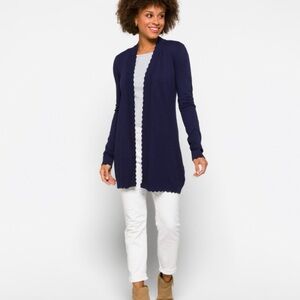 Davison Scallop Edge Cardigan